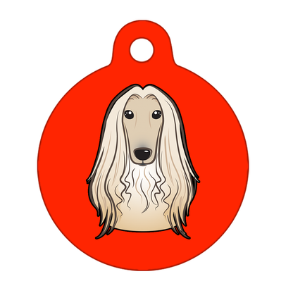 31mm Diameter Medium Size - Afghan Hound Dog