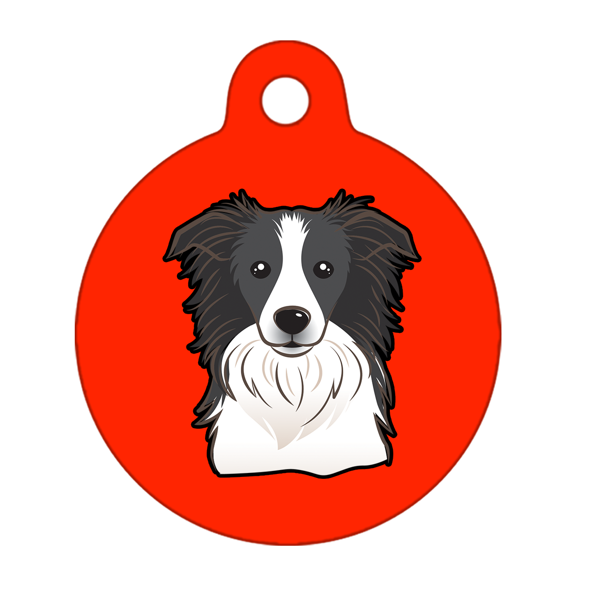 31mm Diameter Medium Size - Border Collie Dog
