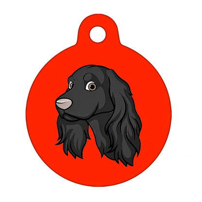 31mm Diameter Medium Size - Cocker Spaniel Design
