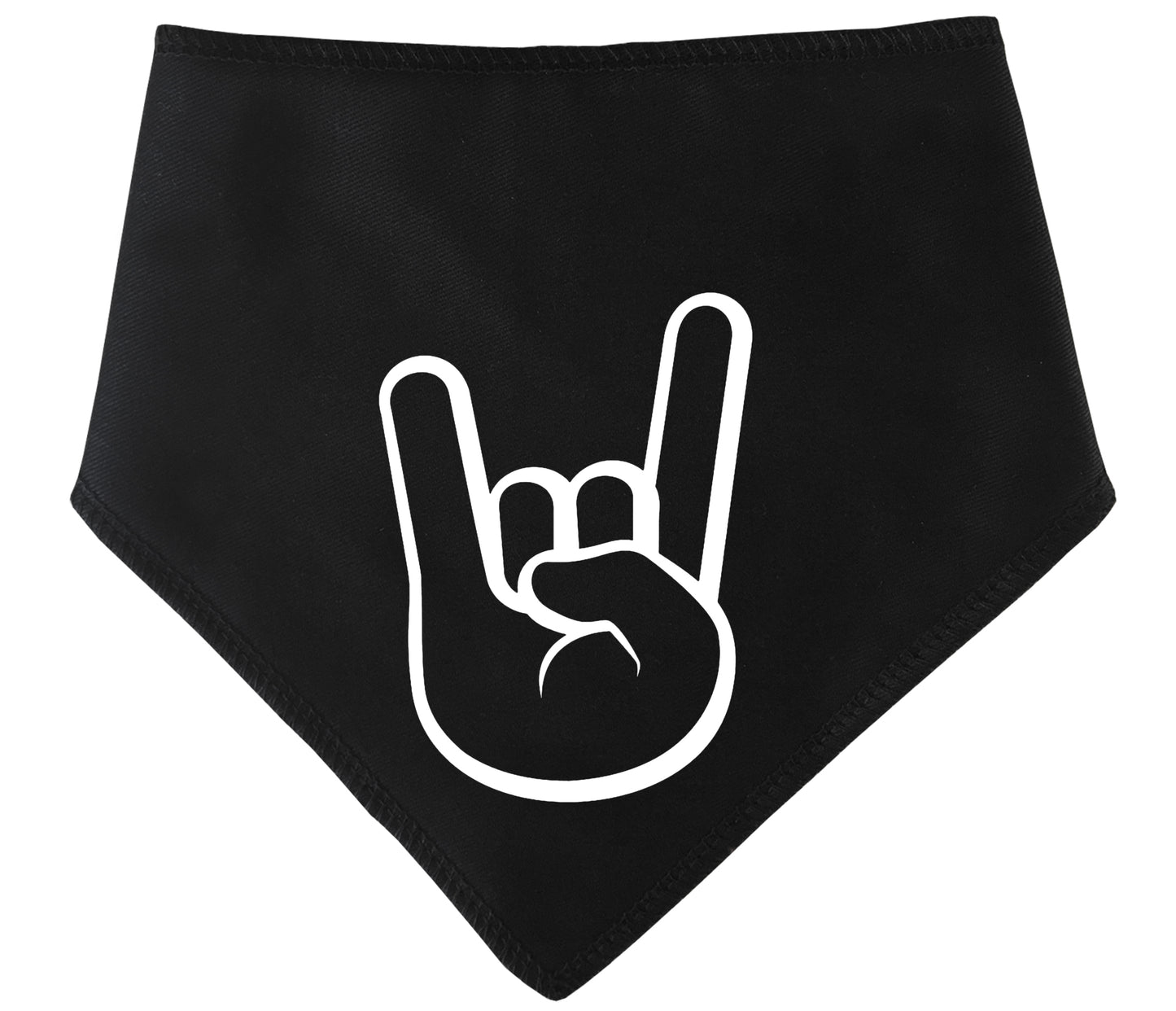 Devil Horns Rock Legends Dog Bandana