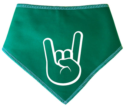 Devil Horns Rock Legends Dog Bandana