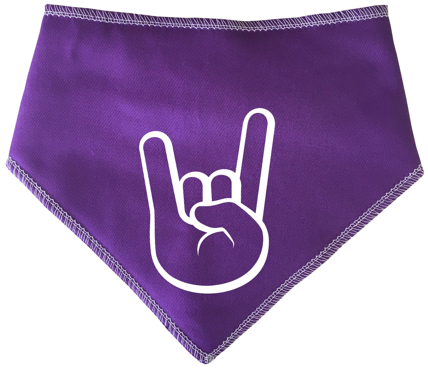 Devil Horns Rock Legends Dog Bandana