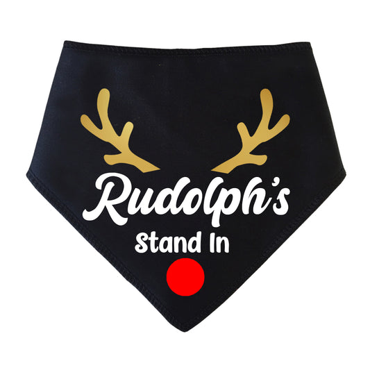 Rudolph's Stand In Christmas Dog Bandana