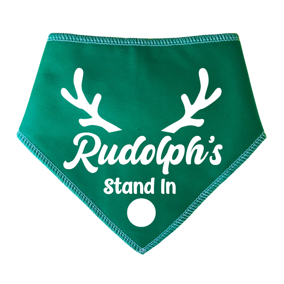 Rudolph's Stand In Christmas Dog Bandana