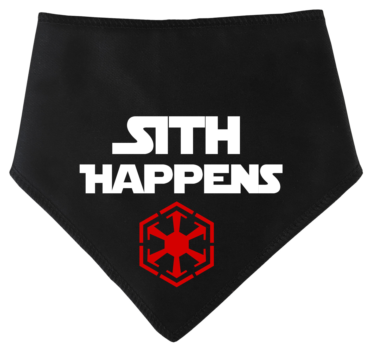 Sith Happens Dog Bandana