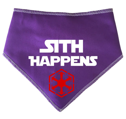 Sith Happens Dog Bandana