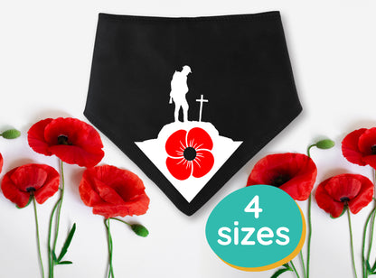 Silhouette & Poppy Dog Bandana