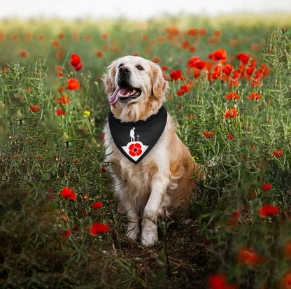 Silhouette & Poppy Dog Bandana