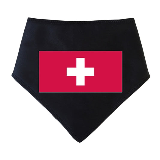 Switzerland Flag Dog Bandana