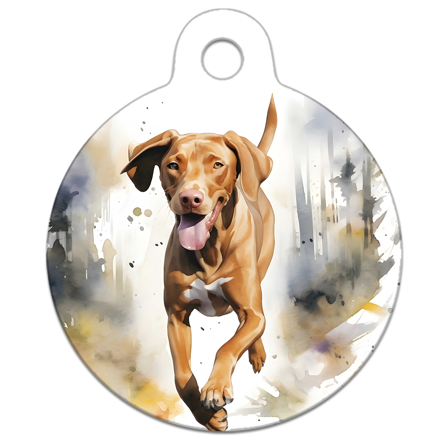 Woodland Running Dog Tag