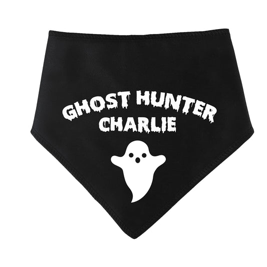 Ghost Hunter Any Name Dog Bandana