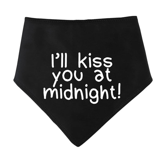 I'll Kiss You At Midnight! Dog Bandana