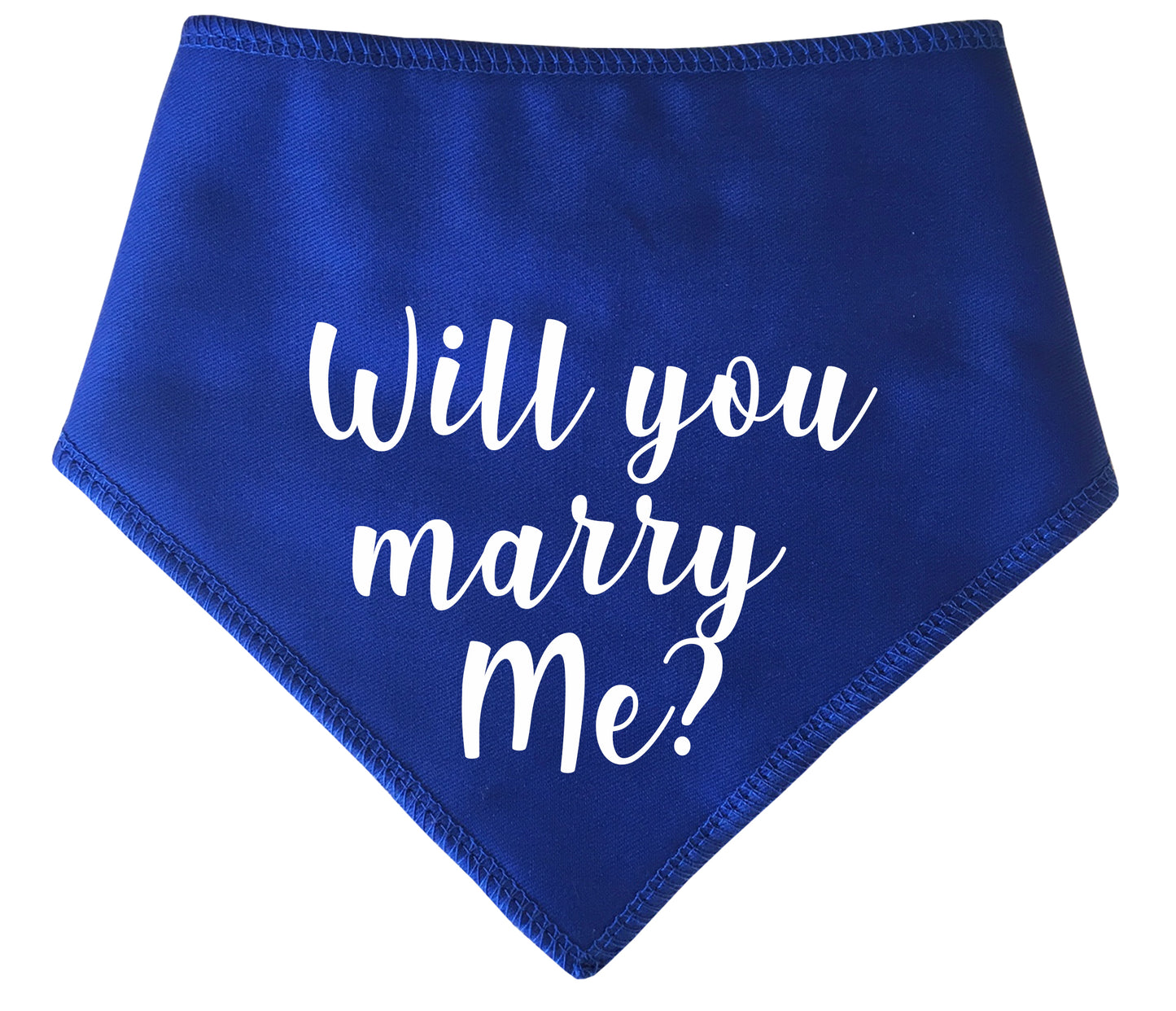 Will You Marry Me? Dog Bandana