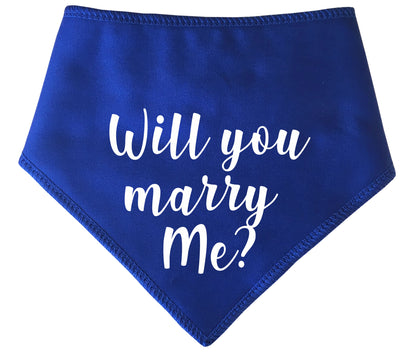 Will You Marry Me? Dog Bandana