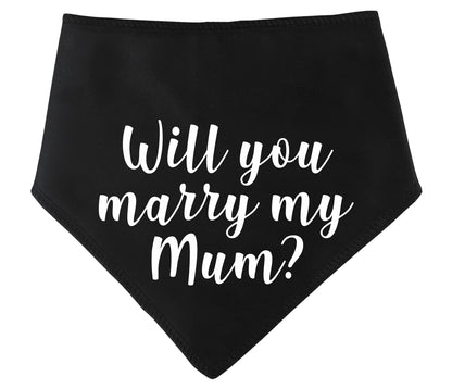 Will You Marry My Mum? Dog Bandana