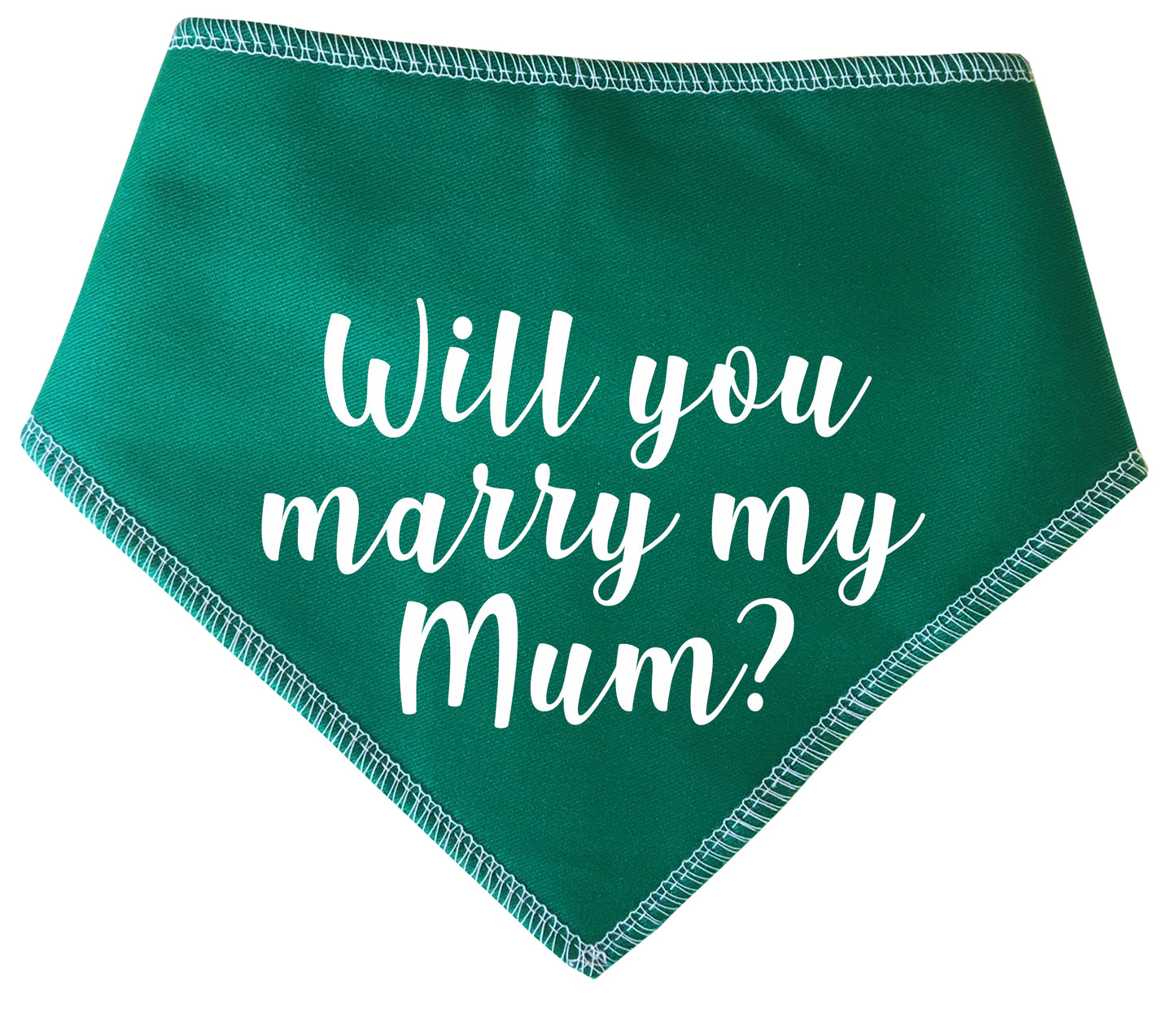 Will You Marry My Mum? Dog Bandana