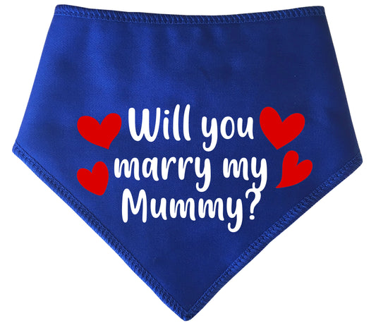 Will You Marry My Mummy? Dog Bandana