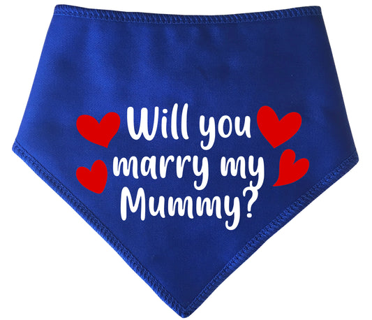 Will You Marry My Mummy? Dog Bandana