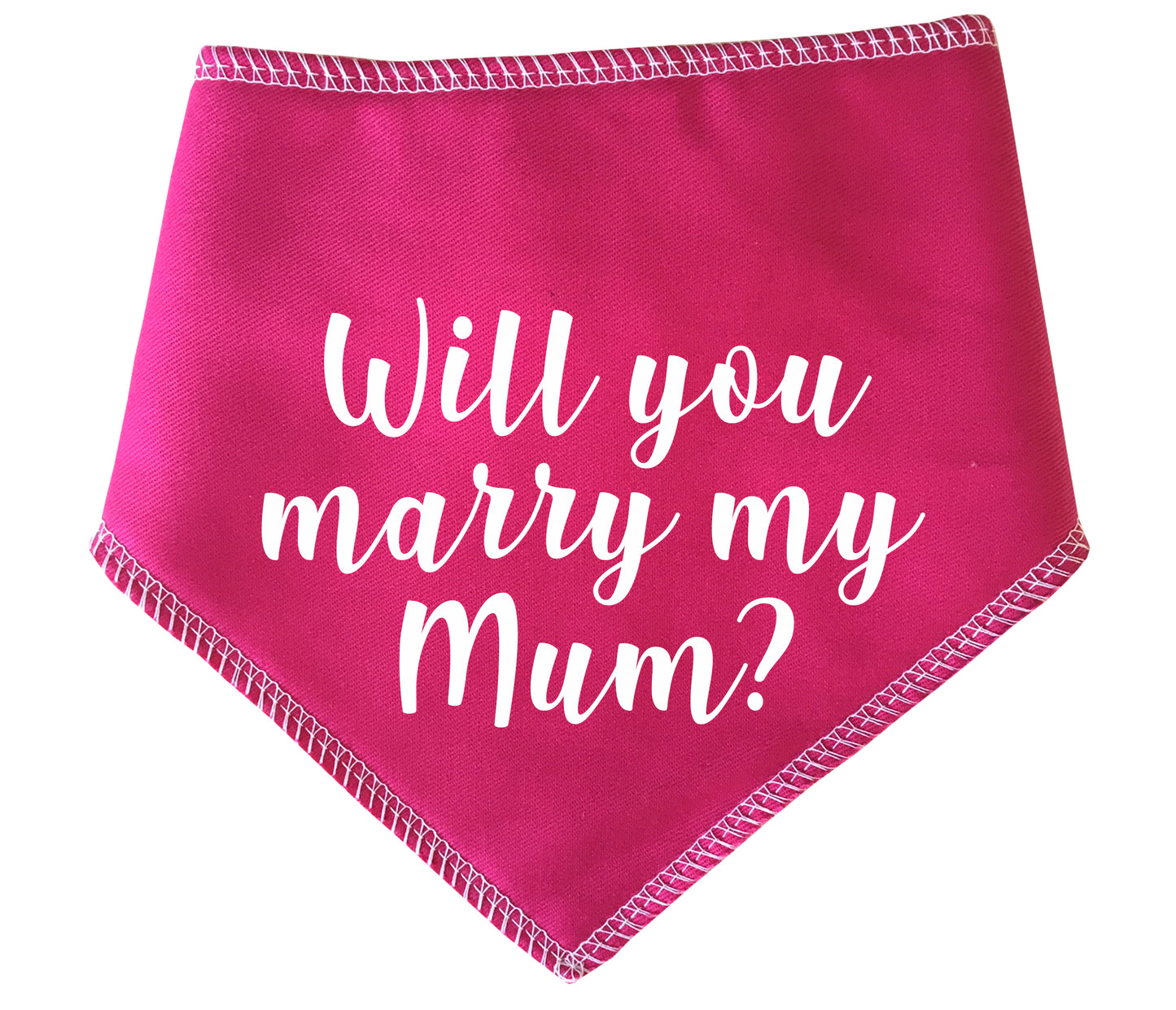 Will You Marry My Mum? Dog Bandana
