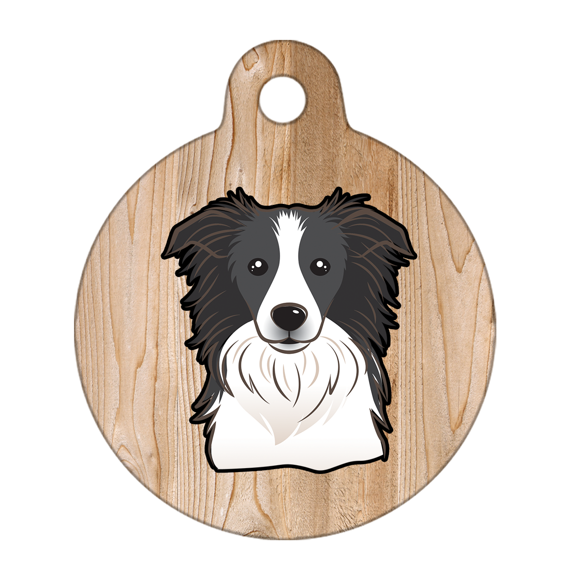 31mm Diameter Medium Size - Border Collie Dog