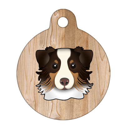 31mm Diameter Medium Size - Australian Shepherd Dog