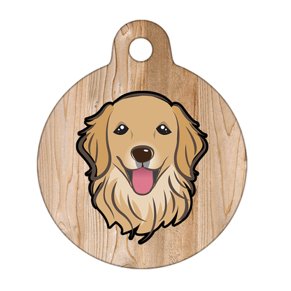 19mm Diameter Tiny Size - Golden Retriever