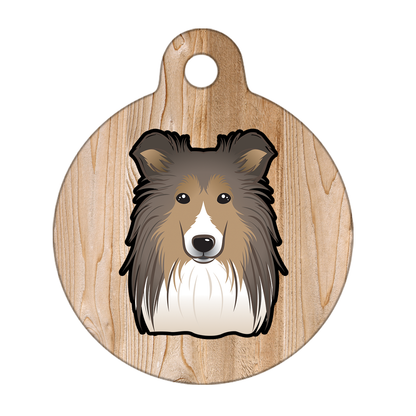 31mm Diameter Medium Size - Shetland Dog