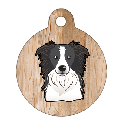 19mm Diameter Tiny Size - Border Collie Dog