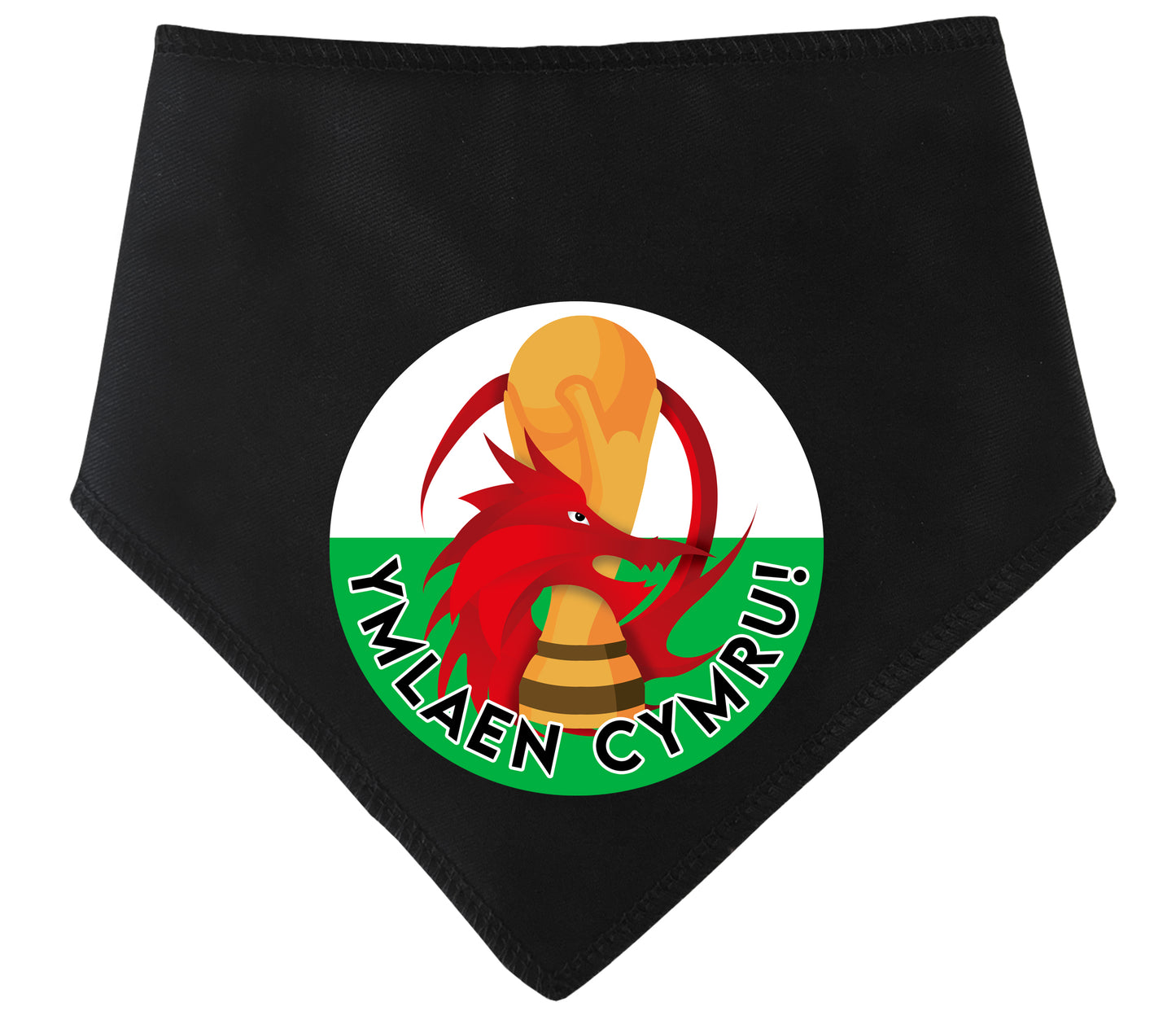 YMLAEN Cymru Football Dog Bandana