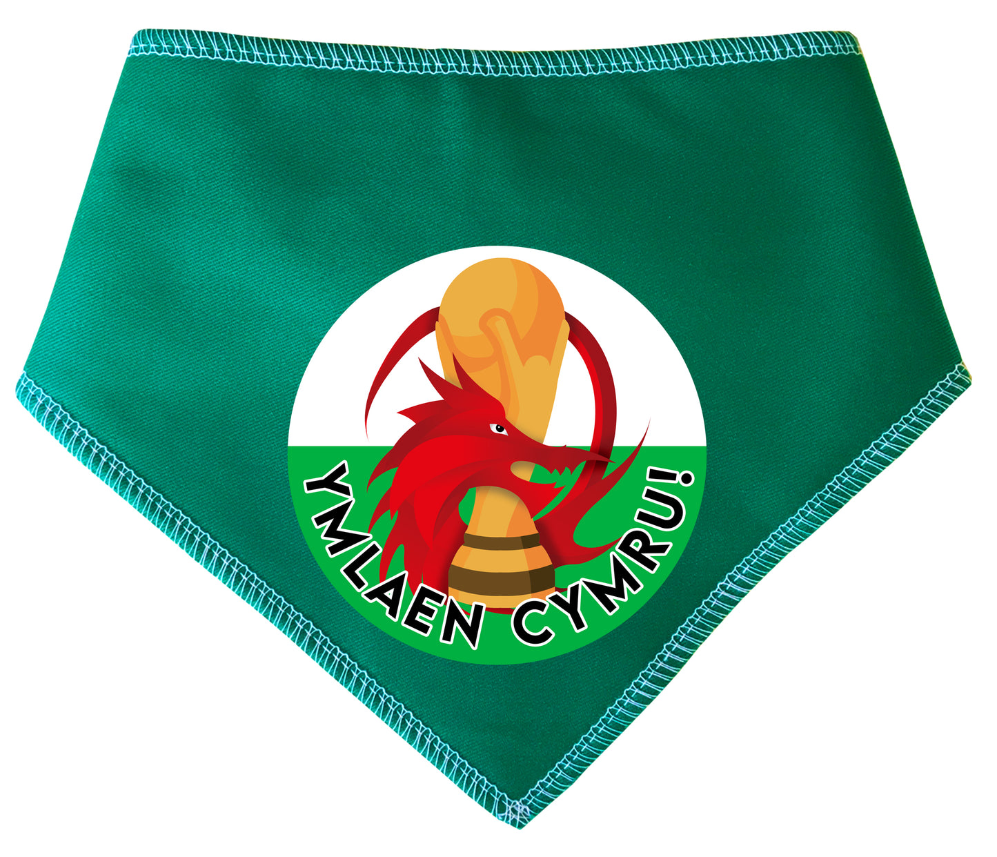 YMLAEN Cymru Football Dog Bandana