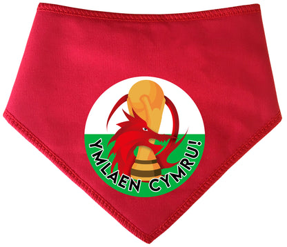 YMLAEN Cymru Football Dog Bandana