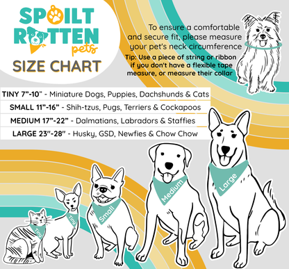 Lemon 2024 dog bandana