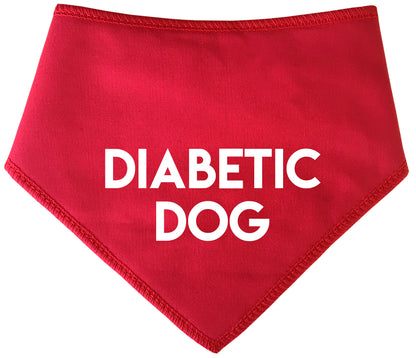 DIABETIC Dog Bandana