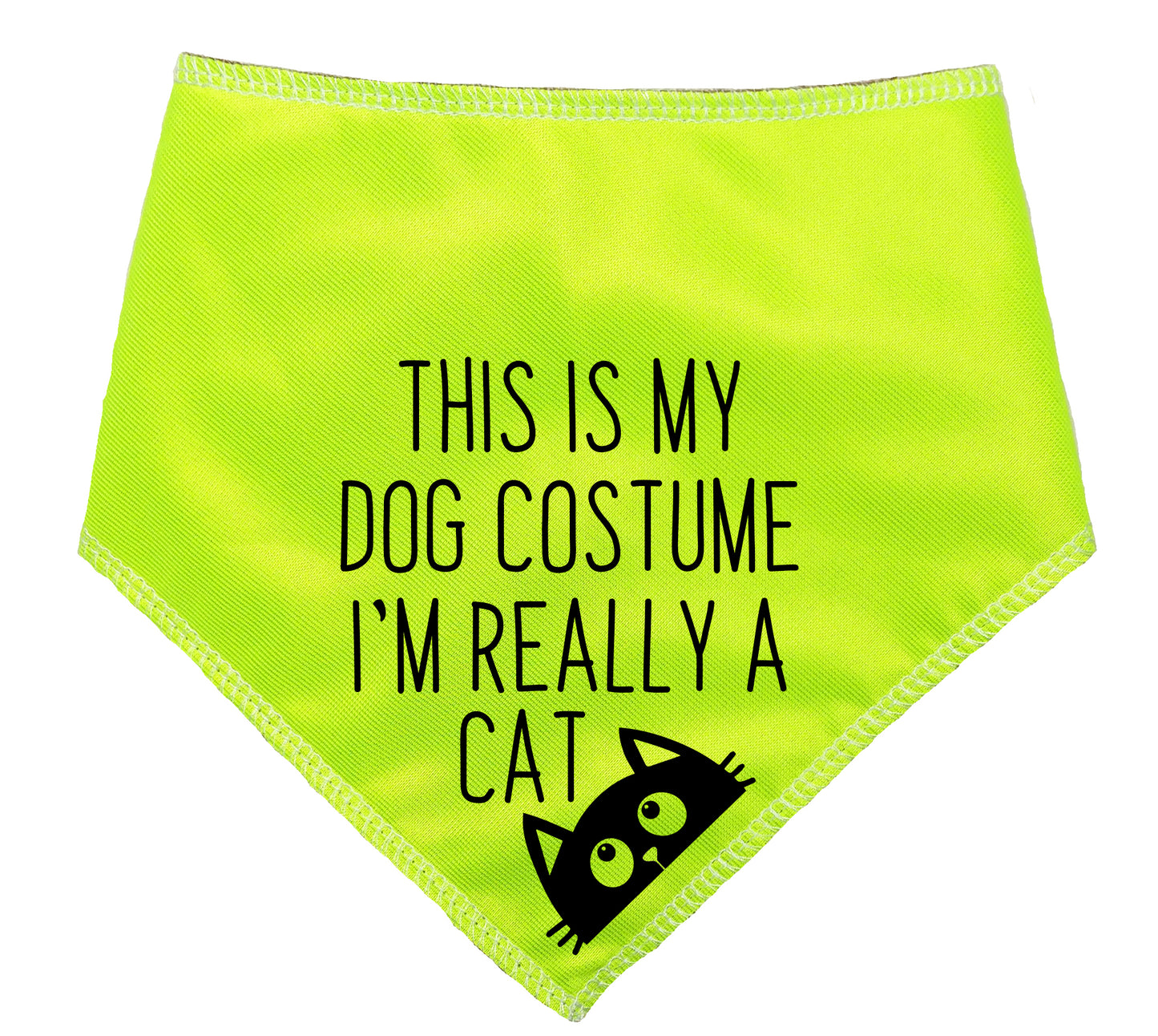 This Is My Dog Costume I'm Really A Cat Dog Bandana