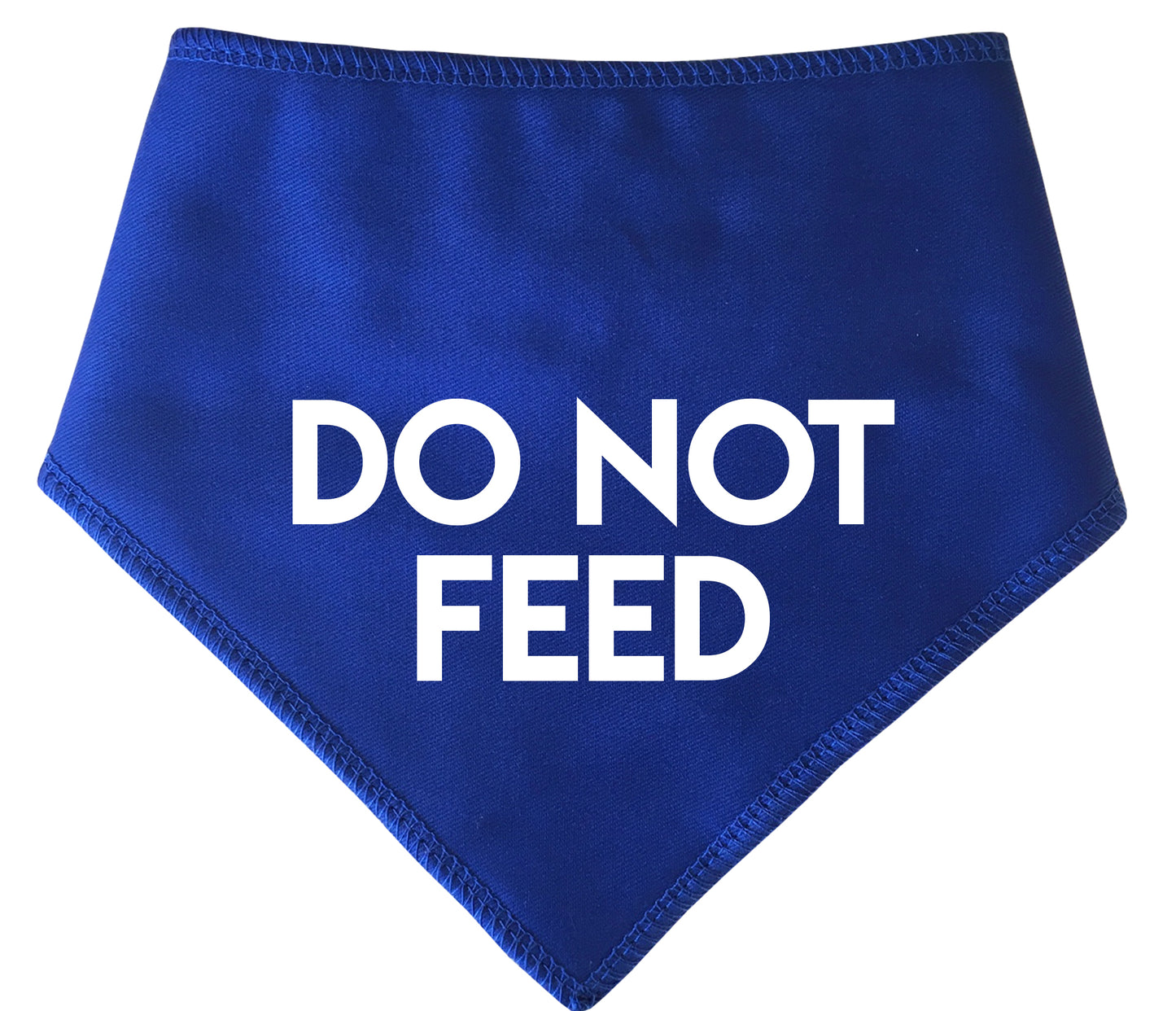 Do Not Feed Dog Bandana