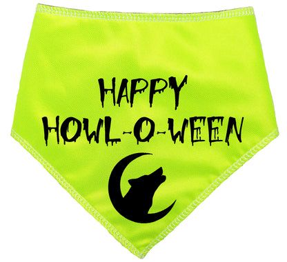 Happy Howl-O-Ween Dog Bandana