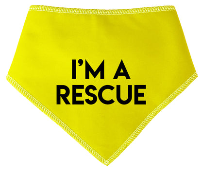 I'm A Rescue Dog Bandana