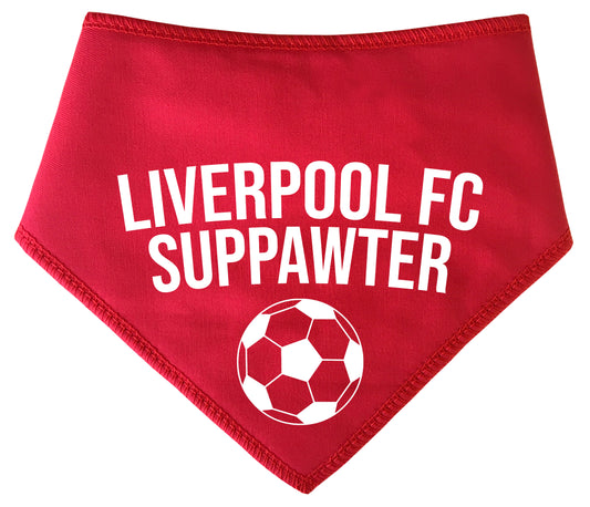 Liverpool Suppawter Football Dog Bandana