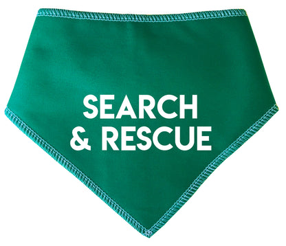 Search & Rescue Alert Dog Bandana