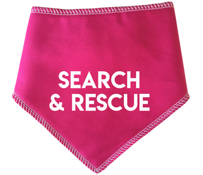 Search & Rescue Alert Dog Bandana