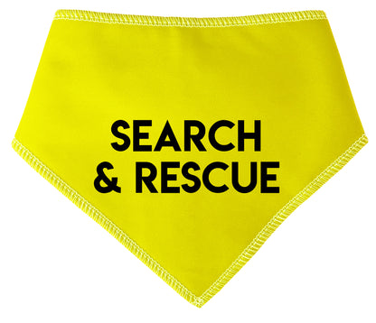 Search & Rescue Alert Dog Bandana