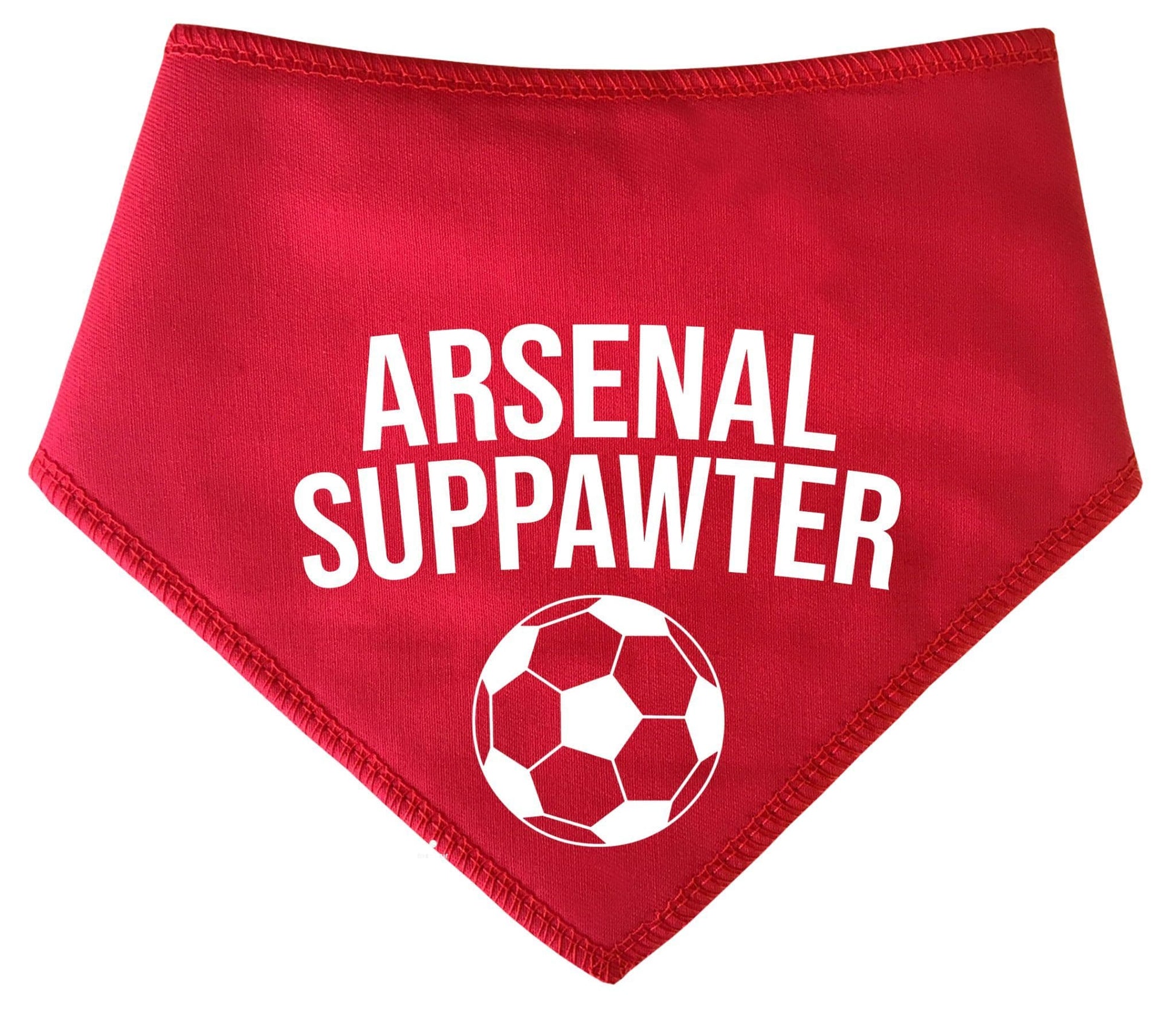 Arsenal Suppawter With Football Dog Bandana