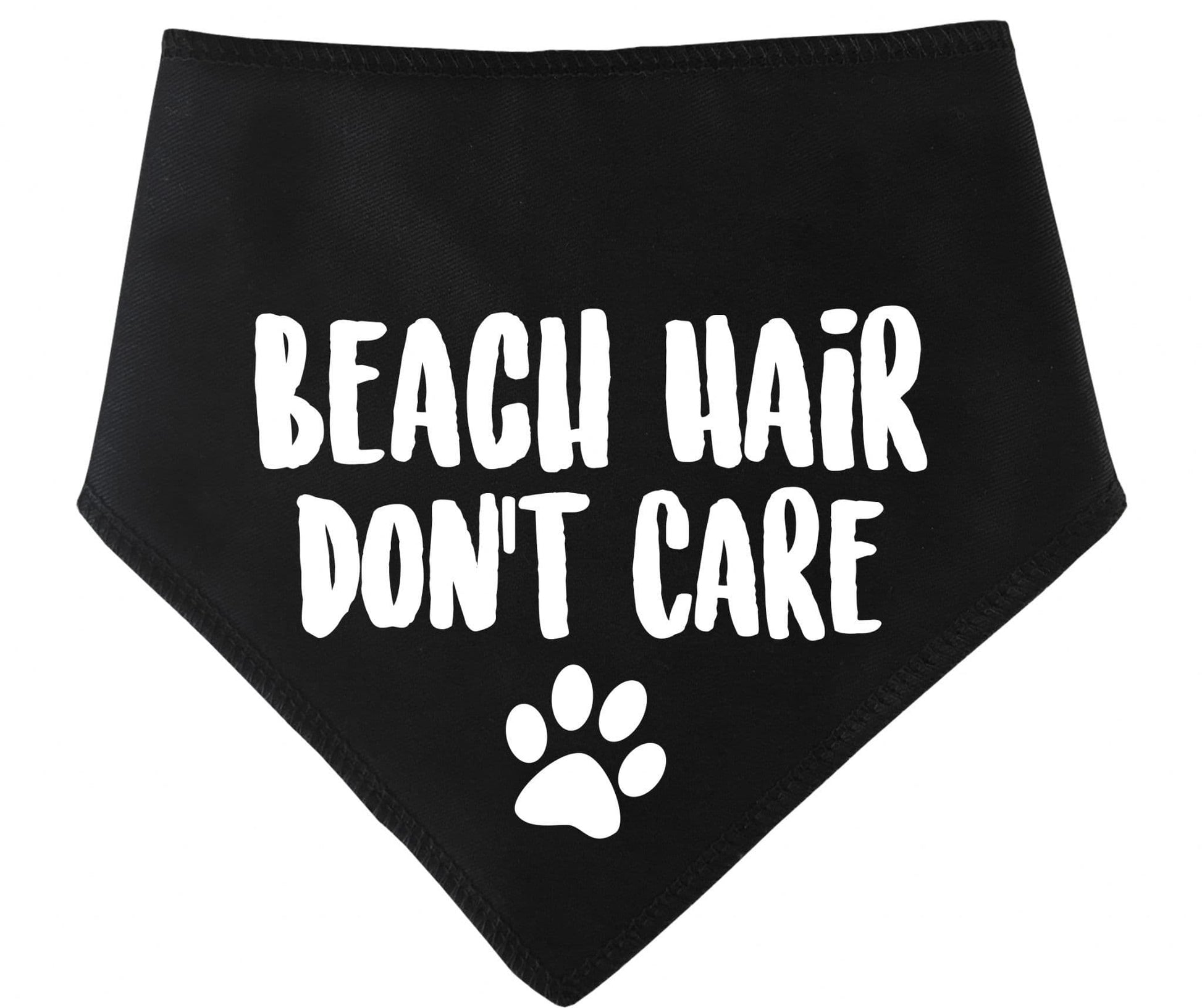 'Beach Hair Don't Care' Summer Dog Bandana