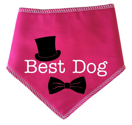 'Best Dog' Wedding Bandana