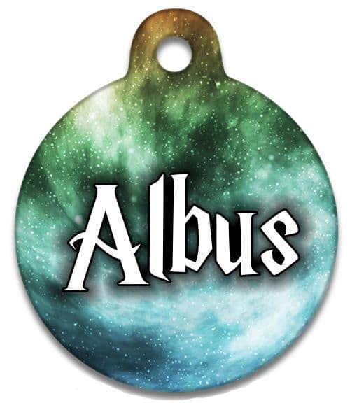 Blue Green Wizard Spell Mist - Pet (Dog & Cat) ID Tag