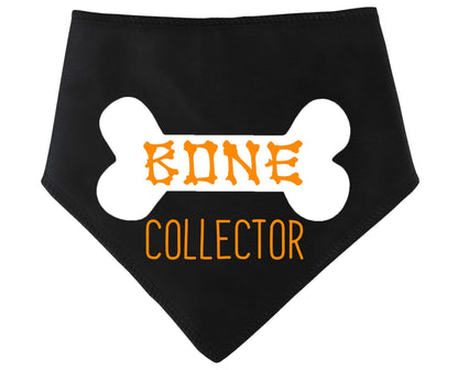 'Bone Collector' Halloween Dog Bandana