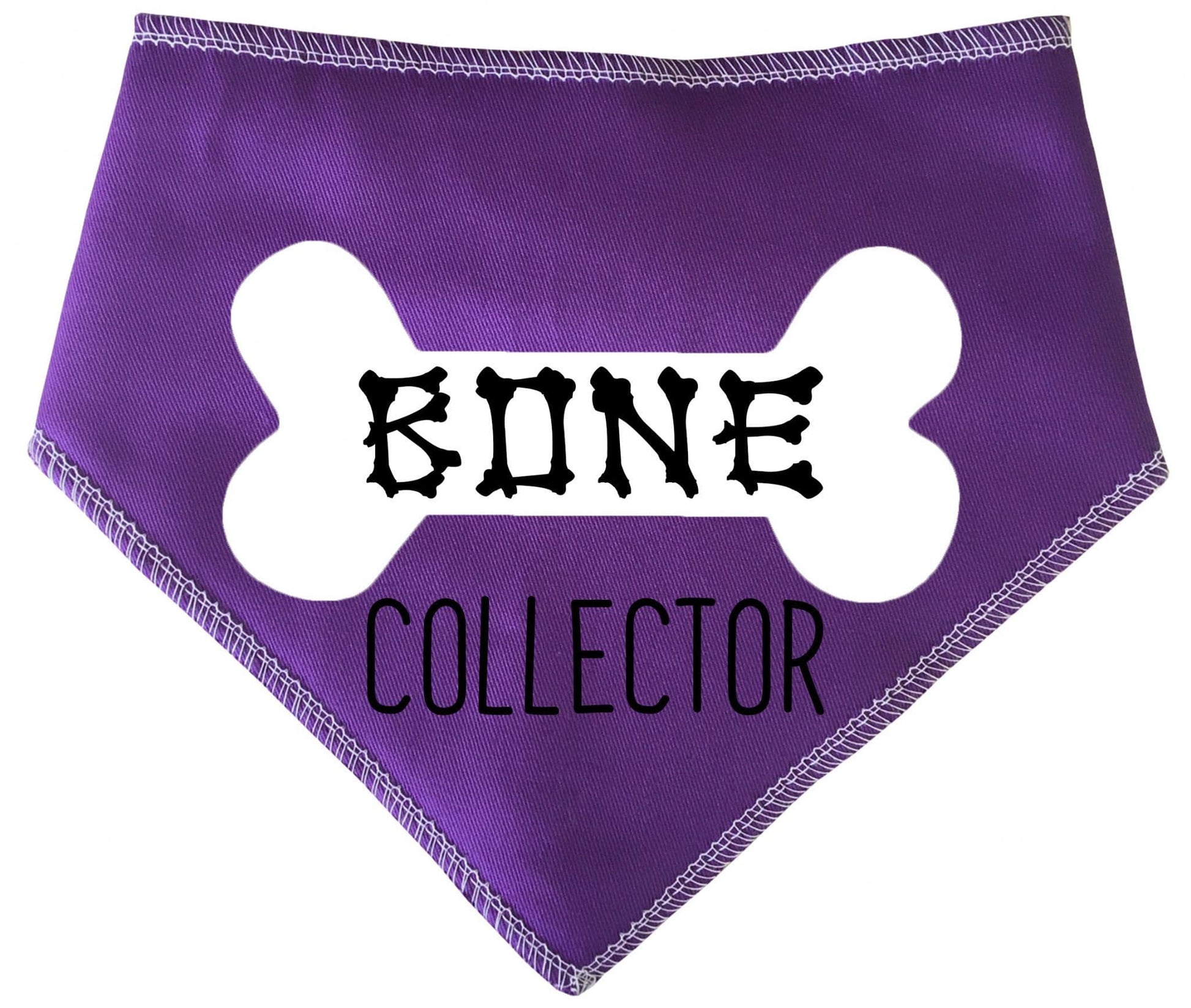 'Bone Collector' Halloween Dog Bandana