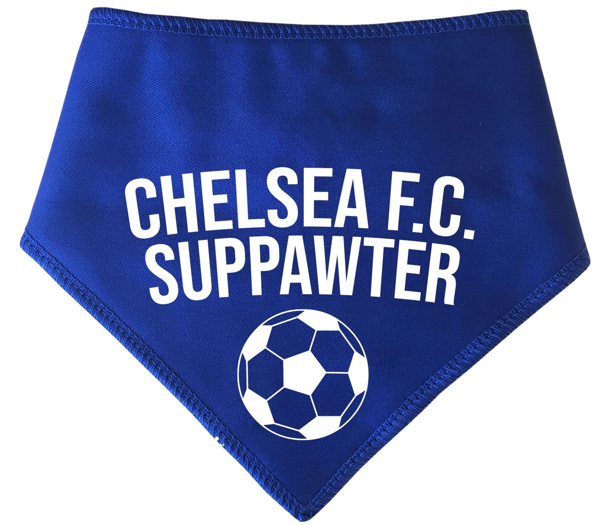Chelsea Suppawter With Football Dog Bandana
