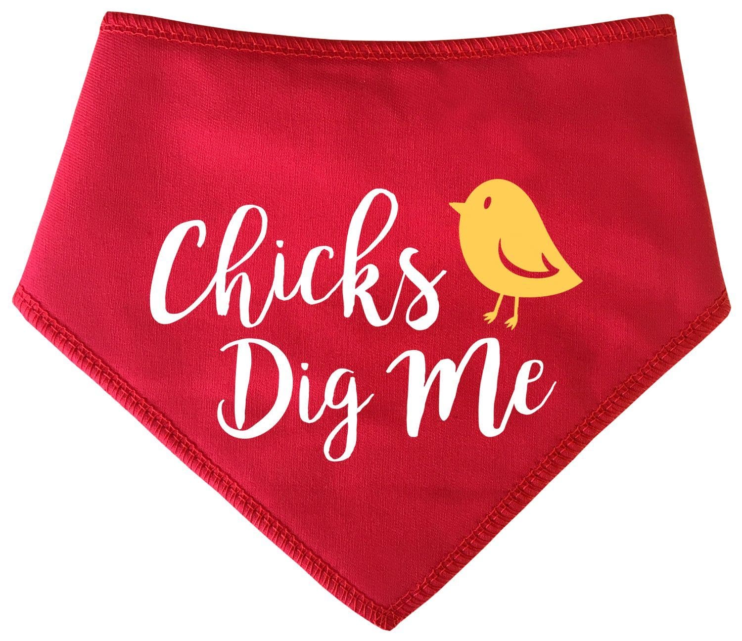 Chicks Dig Me' Easter Dog Bandana