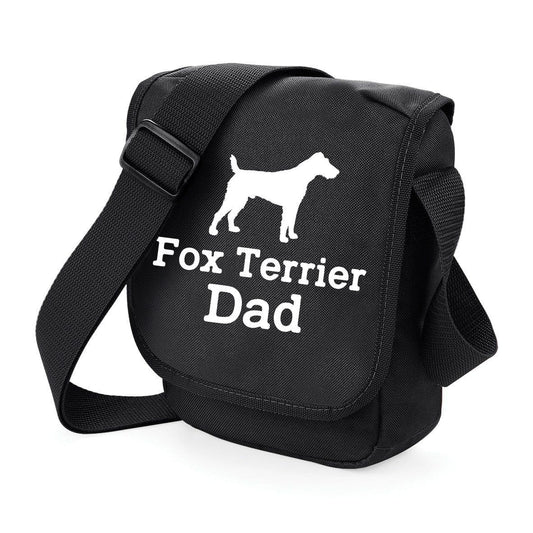 Choose Your Breed - Dog Dad With Any Dog Breed Dog Walking Cross Body Mini Reporter Bag